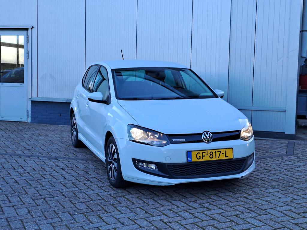 Volkswagen Polo 1.0 BlueMotion Edition Apple carplay/Andriod, Auto's, Voorwielaandrijving, Stof, 95 pk, Wit