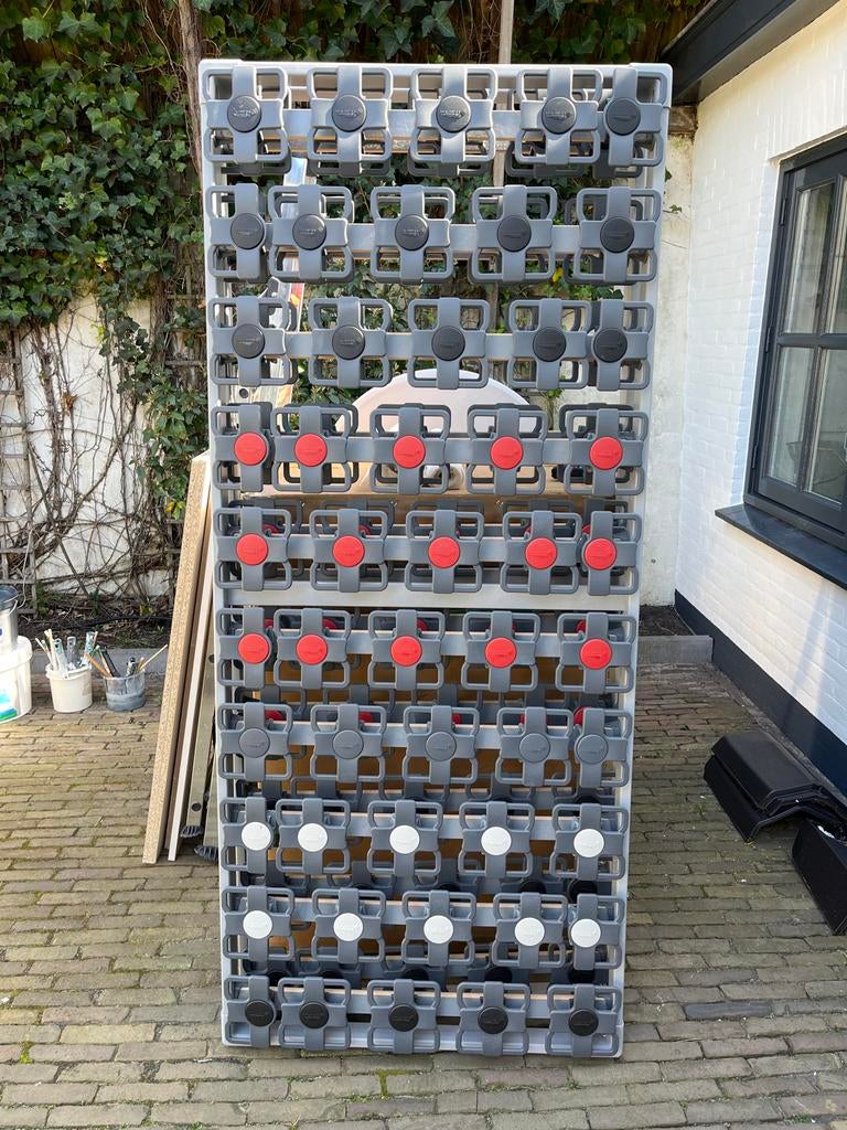 2 Tempur schotelbodems zgan, Ophalen, Gebruikt, 90 cm, Eenpersoons