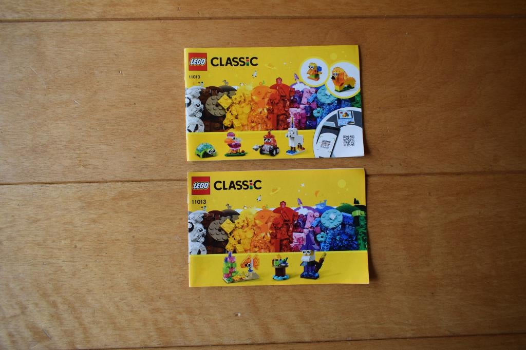 Lego 11013 Classic creatieve transparante stenen, Lego, Compleet, Ophalen of Verzenden, Zo goed als nieuw