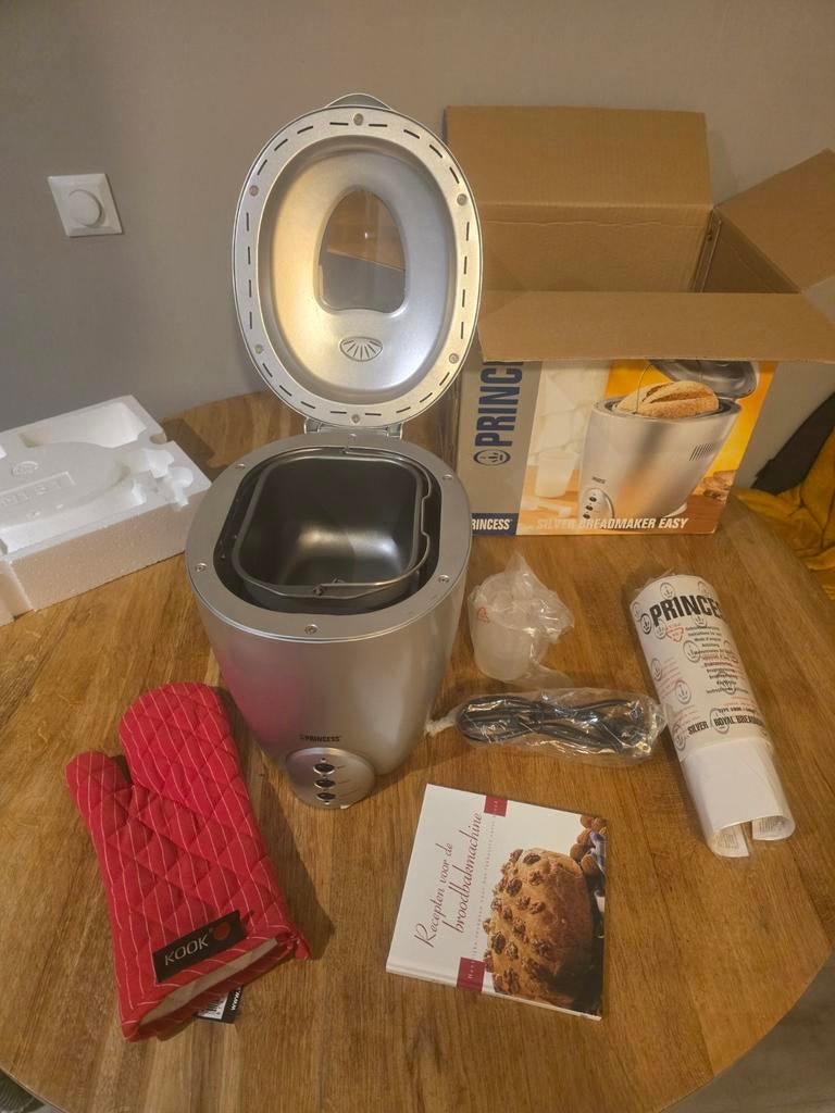 Princess Silver Broodbakmachine Easy - Zo goed als nieuw, Ophalen of Verzenden