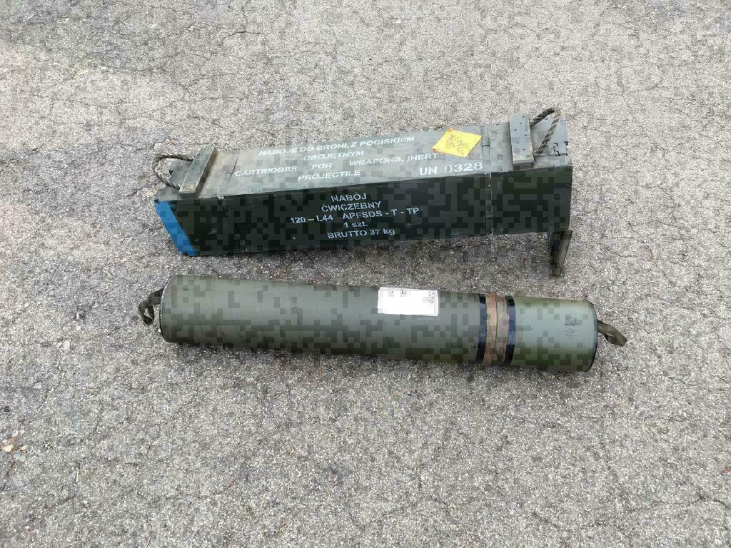 Legerkisten met huls van grote raket - patroon , decoratie, Ophalen of Verzenden