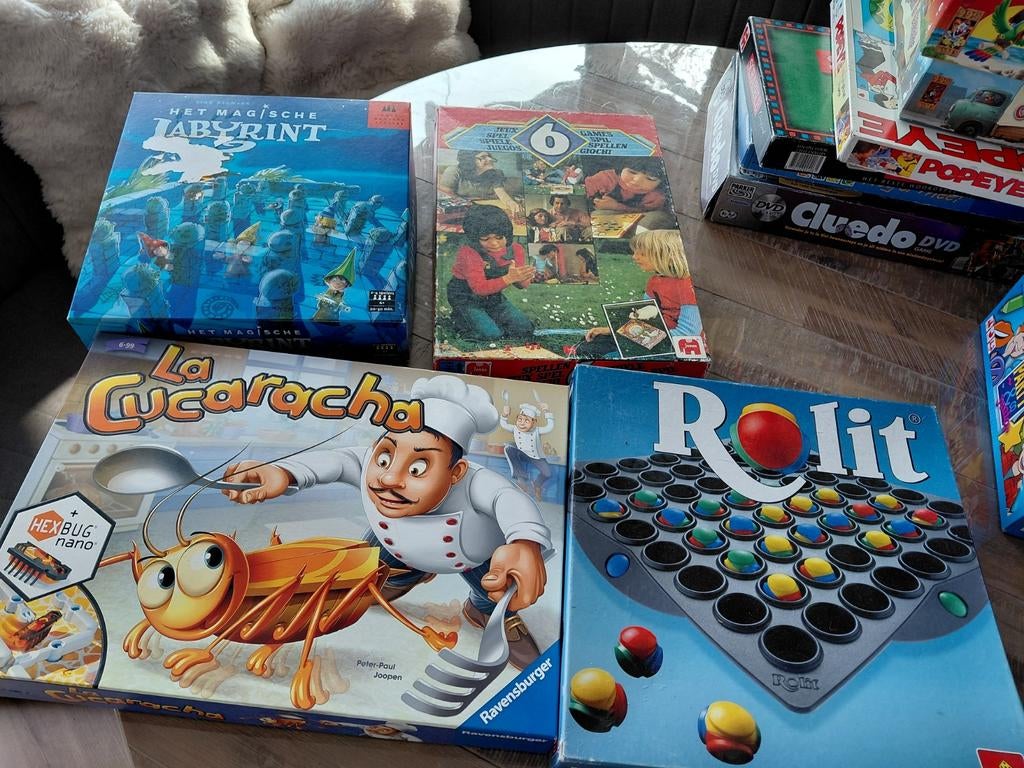 Diverse bordspellen en gezelschapsspellen, Hobby en Vrije tijd, Gezelschapsspellen | Bordspellen, Vijf spelers of meer, Ophalen of Verzenden