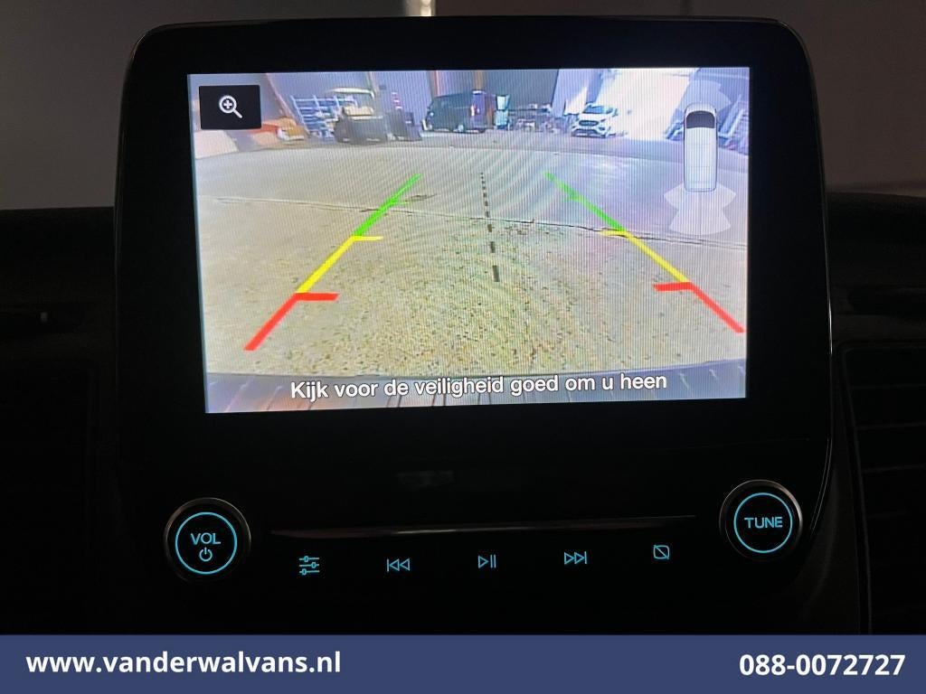 Ford Transit Custom 2.0 TDCI L2H1 Euro6 Airco | Camera | App, Voorwielaandrijving, 2800 kg, Wit, Bedrijf