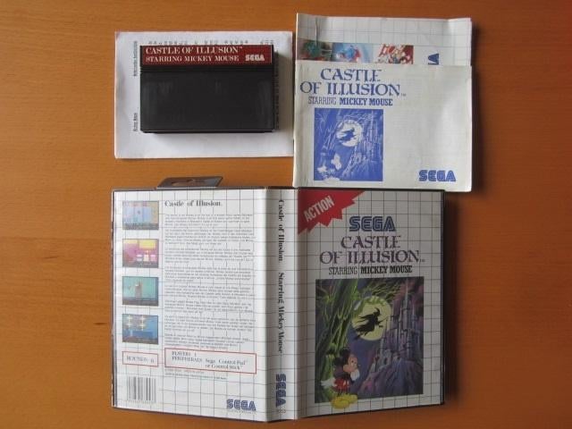 Castle of Illusion Mickey Mouse Sega Master System, Spelcomputers en Games, Games | Sega, Gebruikt, 1 speler, Ophalen of Verzenden
