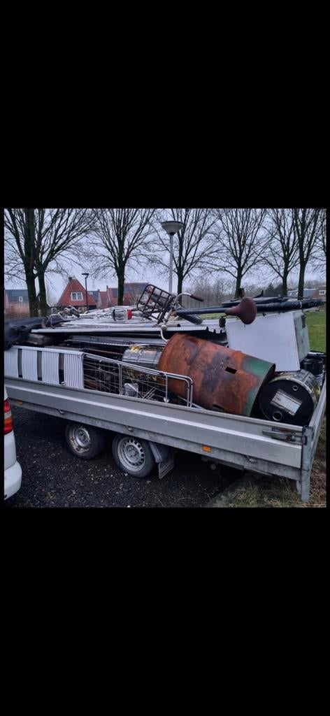 Oudijzer en metalen Gezocht!, Ophalen