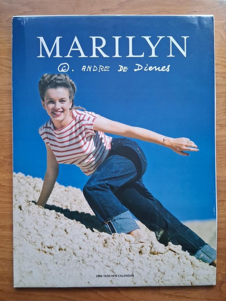 Marilyn Monroe - Andre de Dienes LARGE Calender 2006 TASCHEN, Ophalen, Maandkalender, Nieuw
