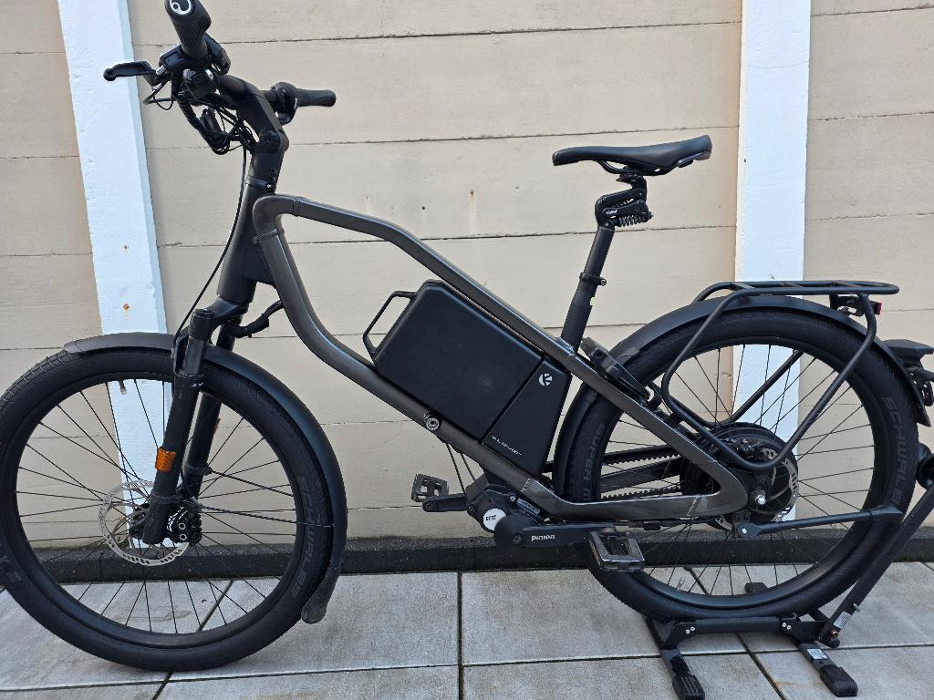 Klever X-Speed Alpha L Pinion 1200wh speedpedelec 45kmh, Fietsen en Brommers, Elektrische fietsen, Ophalen, Zo goed als nieuw