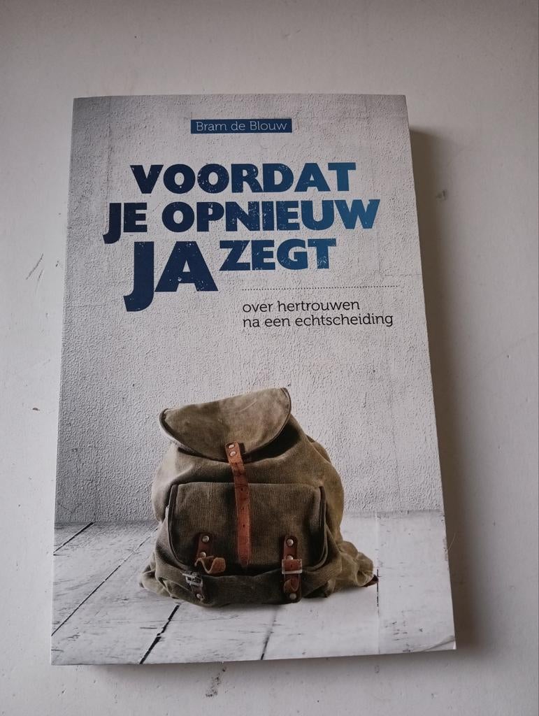 Bram de Blouw - Voordat je opnieuw ja zegt, Ophalen of Verzenden, Zo goed als nieuw, Bram de Blouw