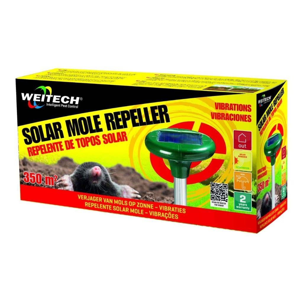 Weitech Mollenverjager op Zonne-energie, Ophalen of Verzenden, Nieuw, Ongediertebestrijding