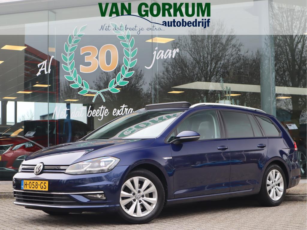 Volkswagen Golf Variant 1.5 TSI Comfortline Business Navi /, Auto's, Voorwielaandrijving, 4 cilinders, Blauw, Origineel Nederlands