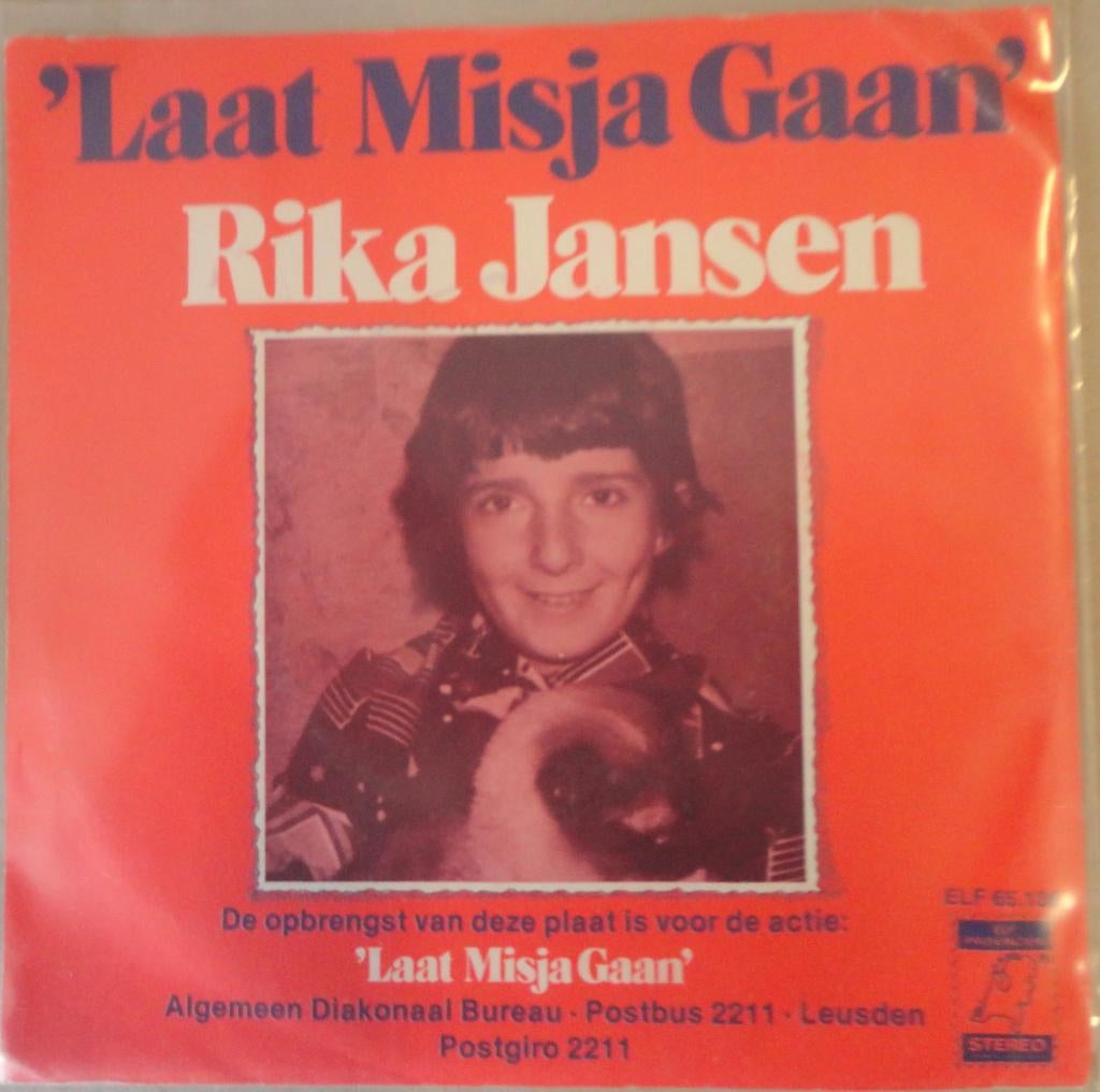 Rika Jansen > Laat misja gaan, Cd's en Dvd's, Vinyl Singles, Gebruikt, 7 inch, Single, Ophalen of Verzenden