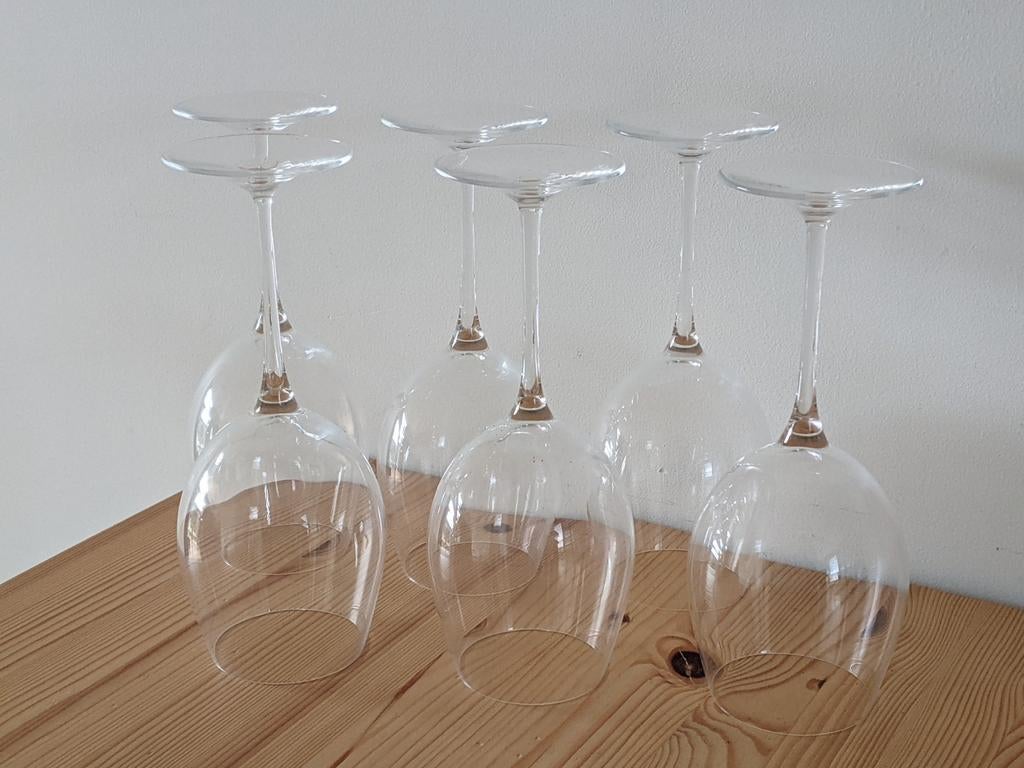 XL Kristal wijnglazen - RCR, Italiaans Design glazen, Glas of Glazen, Nieuw, Ophalen of Verzenden, Glas