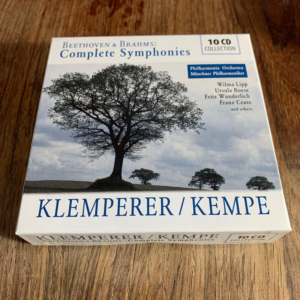 Klemperer / Kempe Beethoven Brahms Complete Symphonies 10CD, Verzenden, Boxset, Zo goed als nieuw, Classicisme