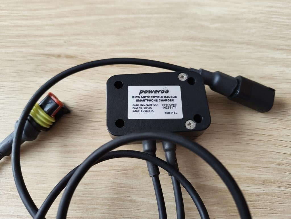 BMW motorfiets canbus USB-C kabel, Motoren, Ophalen of Verzenden, Gebruikt