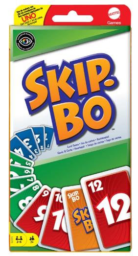 Mattel Games - Skip-Bo Kaartspel, Ophalen of Verzenden, Mattel