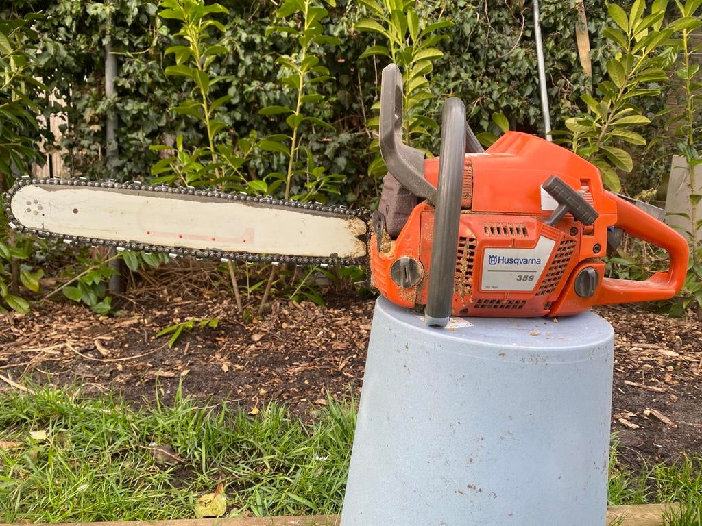 Husqvarna 359.  59cc, Tuin en Terras, Hand-tuingereedschap, Zo goed als nieuw, Ophalen
