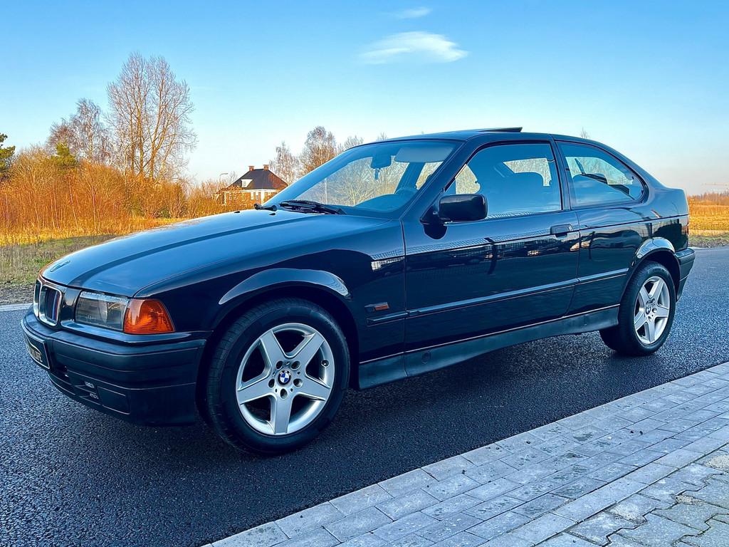 BMW 3-serie Compact 316i ( Automaat ), Auto's, BMW, Automaat, Gebruikt, Zwart, Bedrijf