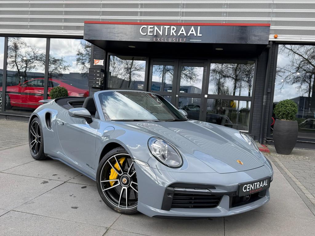 Porsche 911 Cabrio 3.8 Turbo S 650PK|Keramisch|Keyless|Carbo, Automaat, Gebruikt, Cabriolet, 4 stoelen