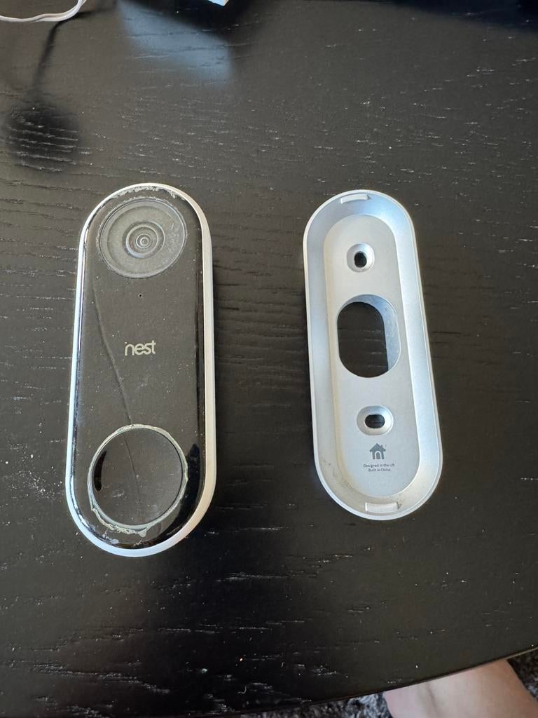 Nest (google) deurbel met chime, Ophalen of Verzenden, Bewegingsdetectiesensor, Gebruikt, Bedraad