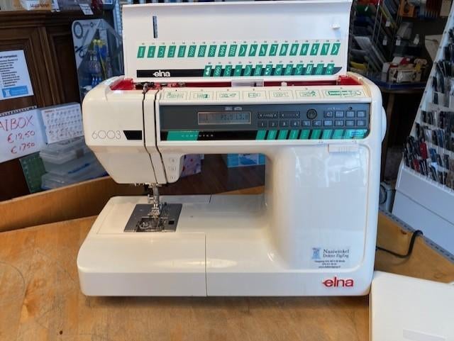 Elna 6003 computernaaimachine - muisstil naaien!, Overige merken, Zwitserland, Ophalen of Verzenden, Elna