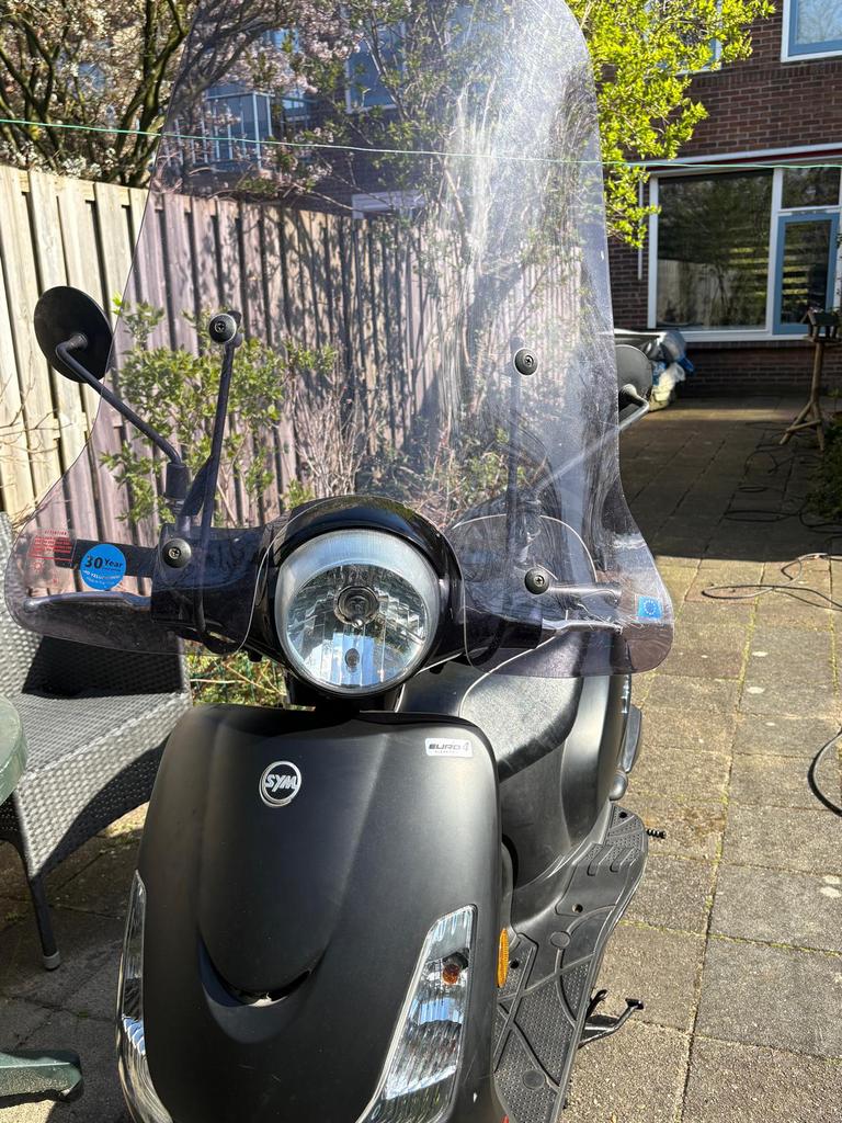 Bromscooter Sym Fiddle 50S, Ophalen, SYM, Zo goed als nieuw, Benzine