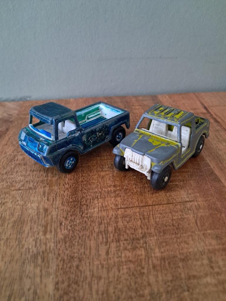 2x Tootsie Toys Made in USA - Vintage Speelgoedauto's, Ophalen of Verzenden, Gebruikt, Auto