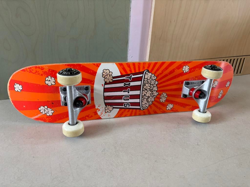 Titus Popcorn Micro skateboard, Sport en Fitness, Skateboarden, Ophalen of Verzenden, Gebruikt, Skateboard