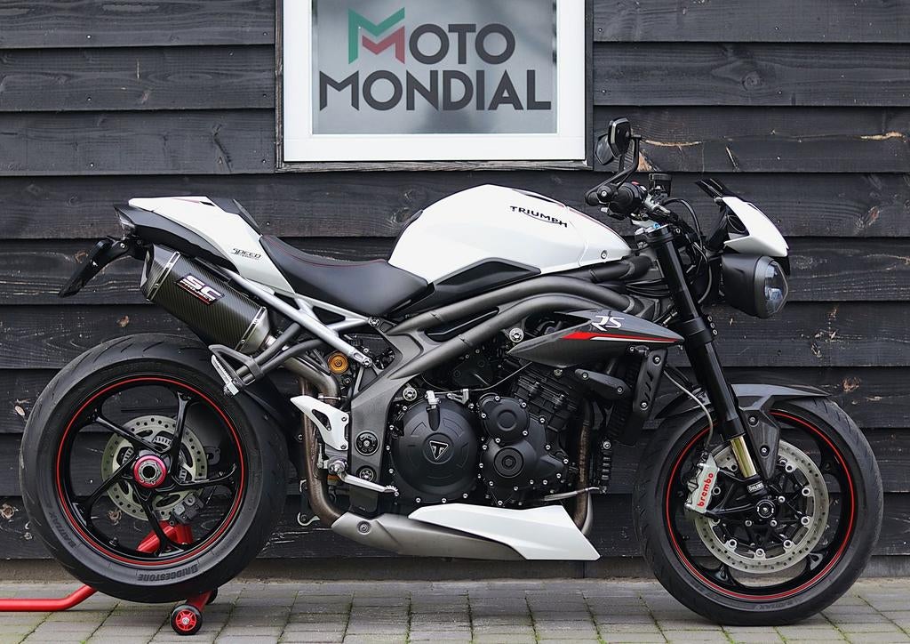 TRIUMPH SPEED TRIPLE RS (bj 2018) SC project, Motorrijbewijs A, Bedrijf, Sport, 1050 cc