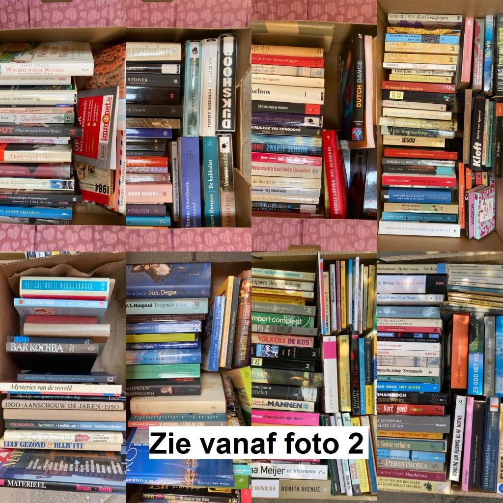 Partij klassieke & recente boeken literatuur romans etc, etc, Boeken, Ophalen, Gelezen, Overige