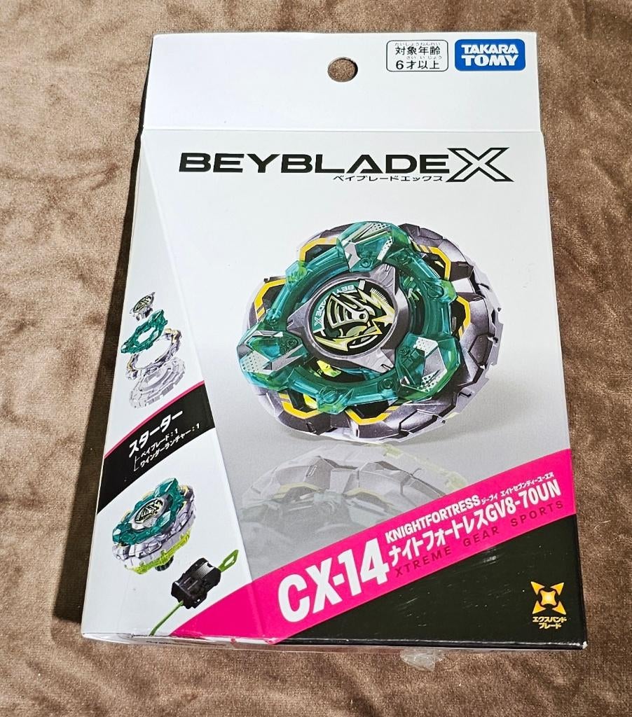 Knightfortress GV 8-70UN CX-14 Beyblade X Takara Tomy, Ophalen of Verzenden, Nieuw
