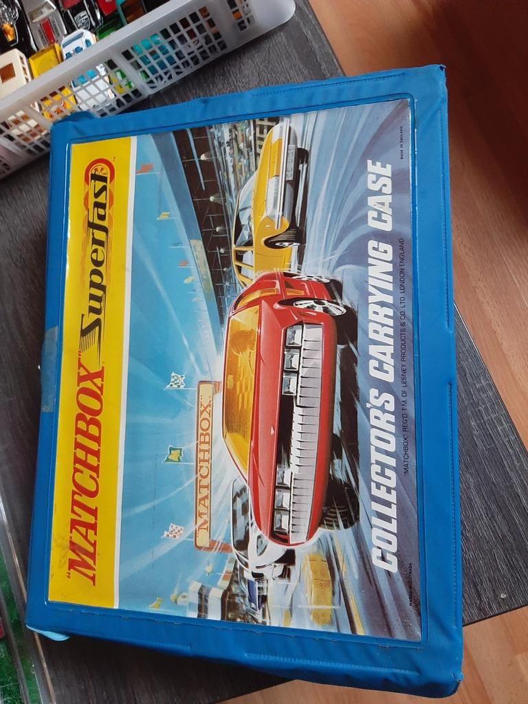 Matchbox Lesney collectors case met 48 auto's, Ophalen of Verzenden