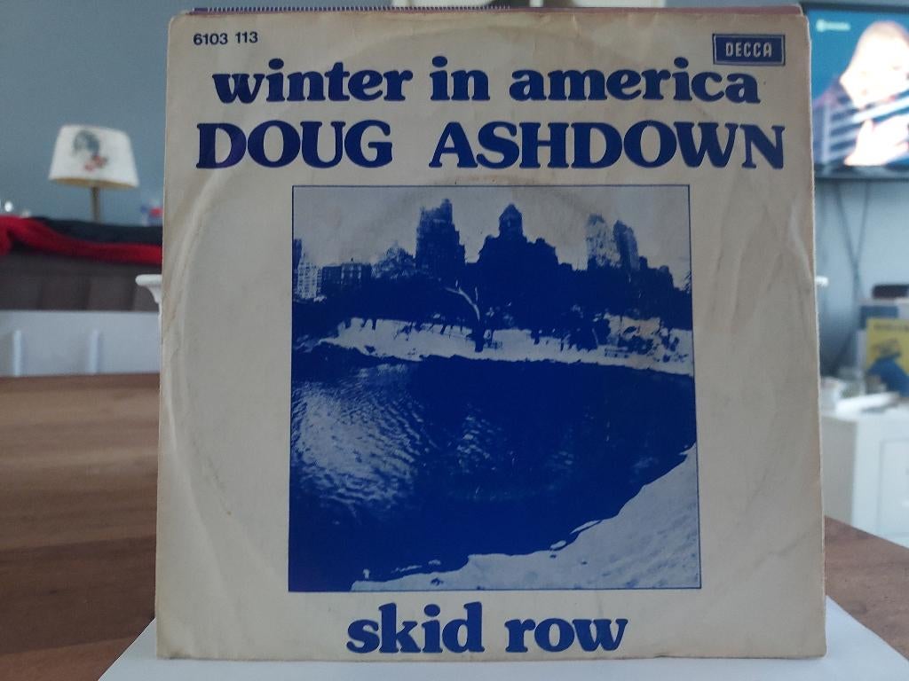 7" Single Doug Ashdown - Winter In America / Skid Row, Gebruikt, 7 inch, Single, Ophalen of Verzenden