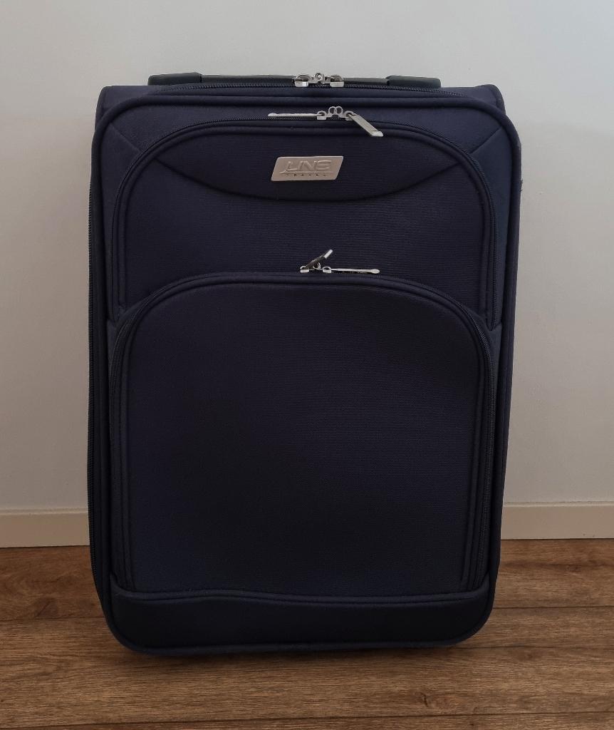 Line Travel koffer/ trolley, Sieraden, Tassen en Uiterlijk, Koffers, Zo goed als nieuw, Overige materialen, 50 tot 60 cm, Minder dan 35 cm