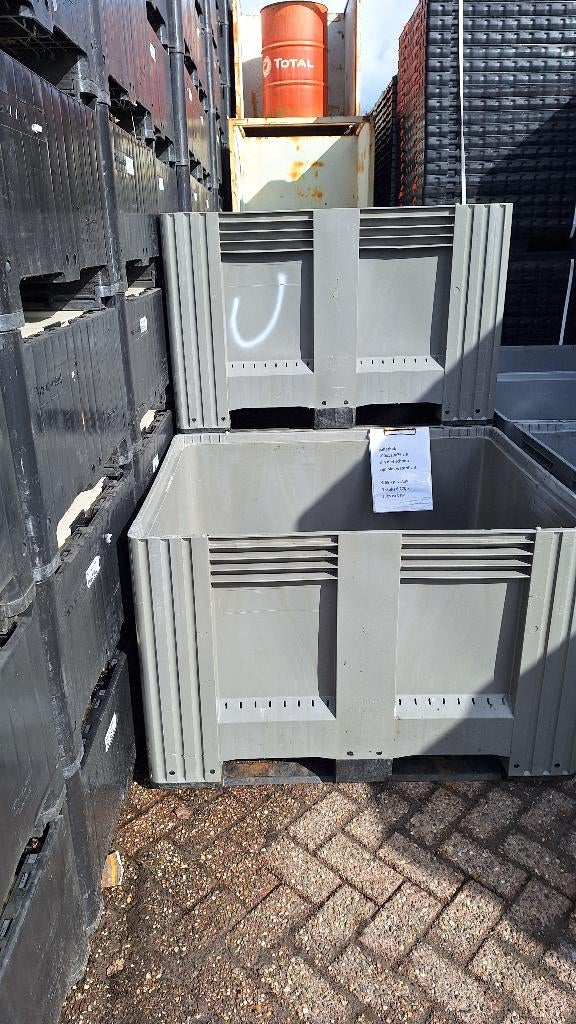 hooibak kuilbak voerbak grijs 120 x 100 x 79 cm, H.O.Albert Ale Slotema, Albert@hoaas.nl, Industriepark 2a 9351PA Leek, Weidegang