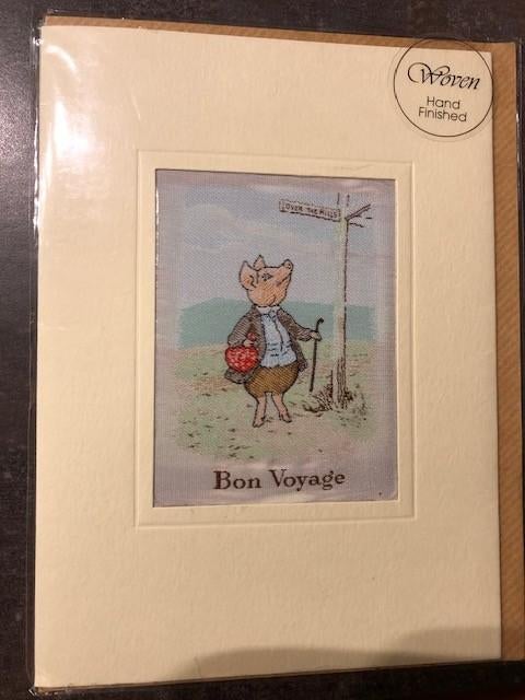 Beatrix Potter Kaart / Schilderijtje Varken Pigling Bland, Verzamelen, Beelden en Beeldjes, Nieuw, Dier, Ophalen of Verzenden