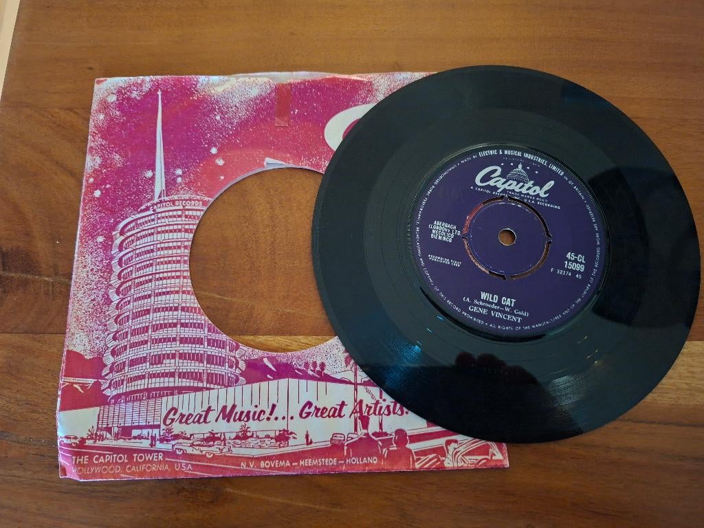 gene vincent  (rock & roll, Ophalen of Verzenden, Gebruikt, Pop