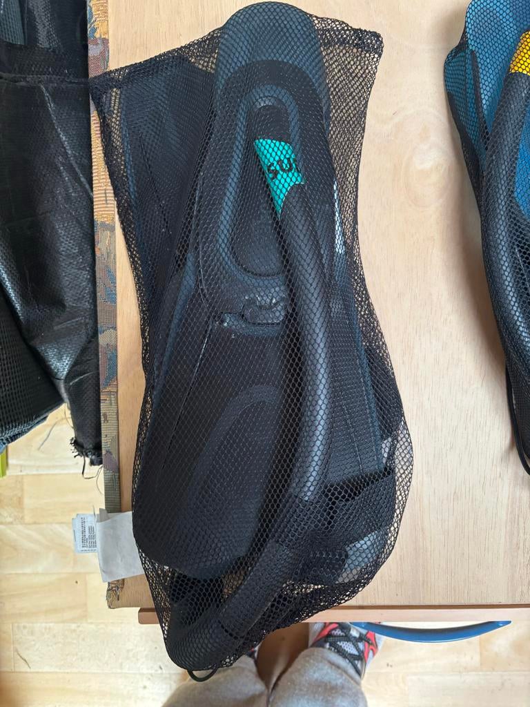 Snorkelset zgan, Watersport en Boten, Snorkelen, Ophalen, Zo goed als nieuw, Snorkelset