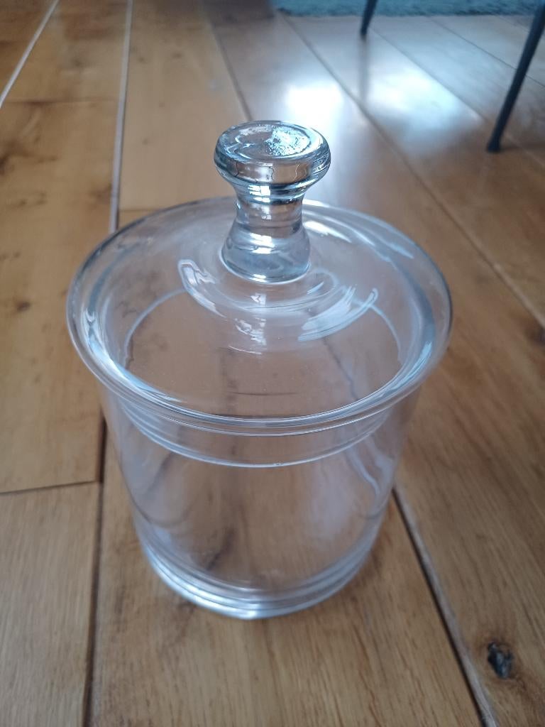 Glazen stolp - nieuw, Voorraadpot, Ophalen of Verzenden, Nieuw, Glas