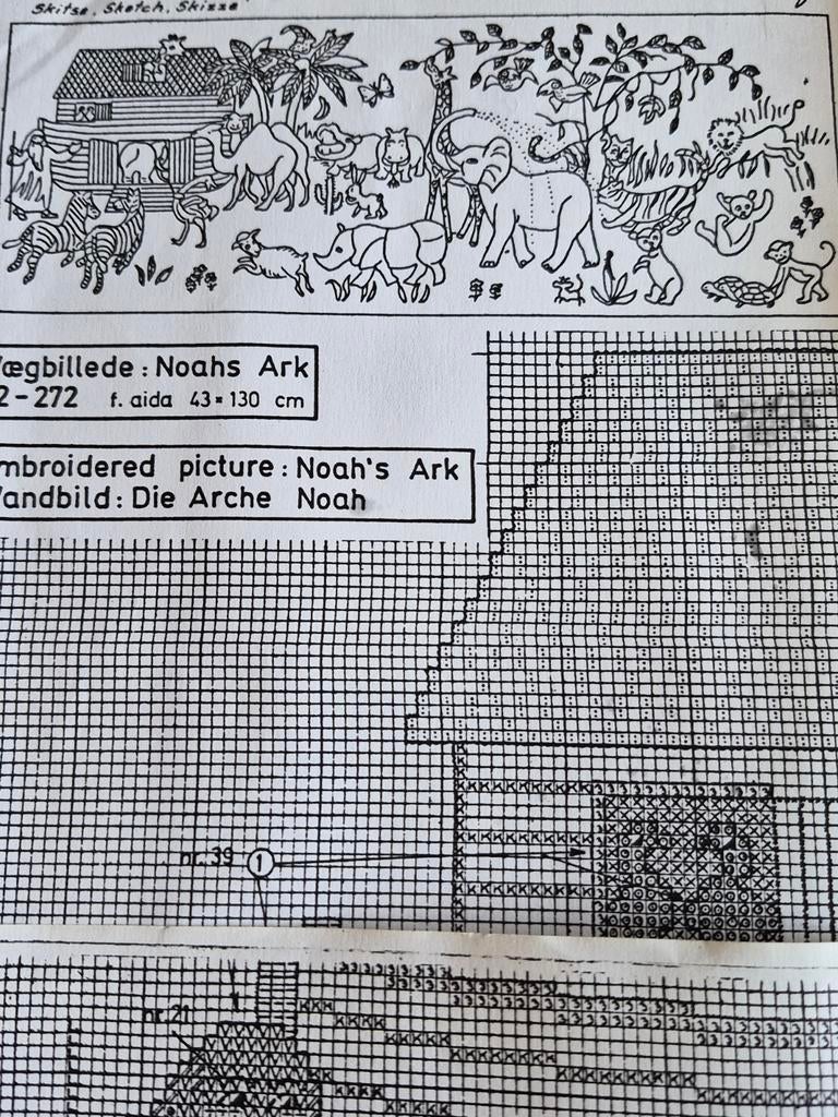 Borduurpatroon "Ark van Noah", Verzenden, 1980 tot heden, Tijdschrift