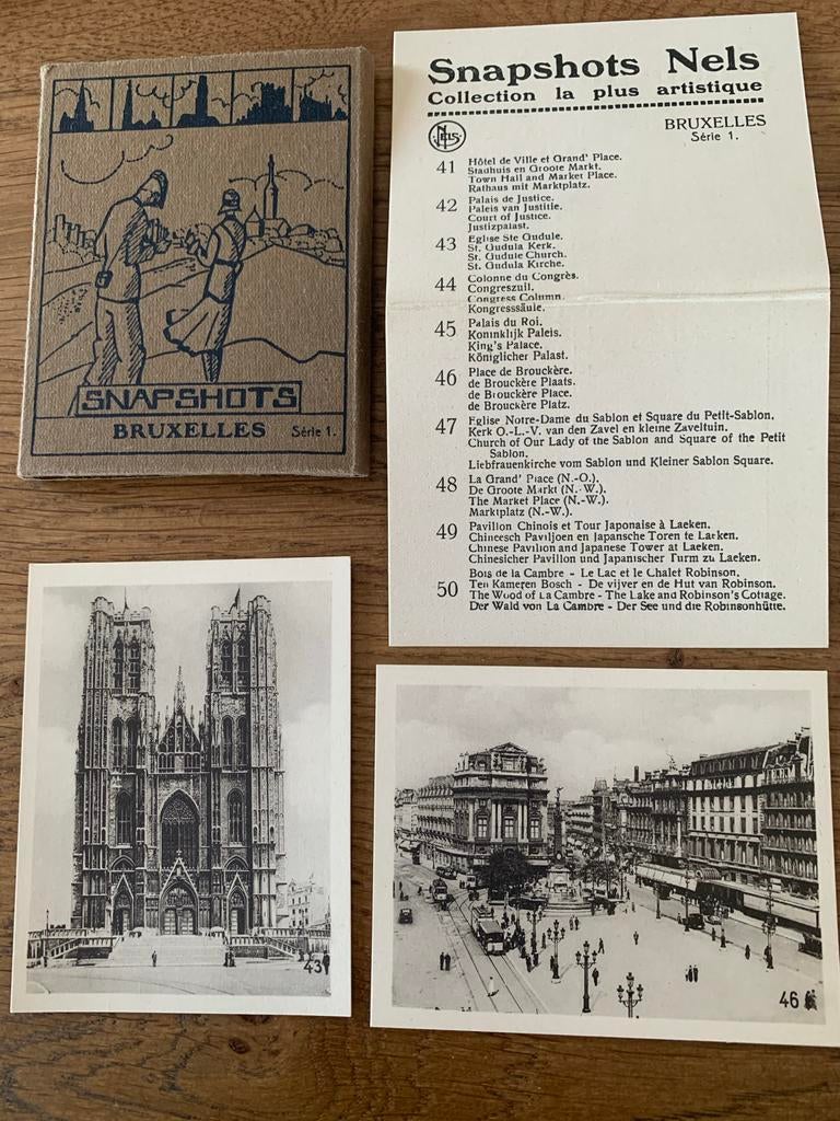 Snapshots BRUXELLES, Ophalen of Verzenden, Voor 1920, Ongelopen, Noord-Brabant