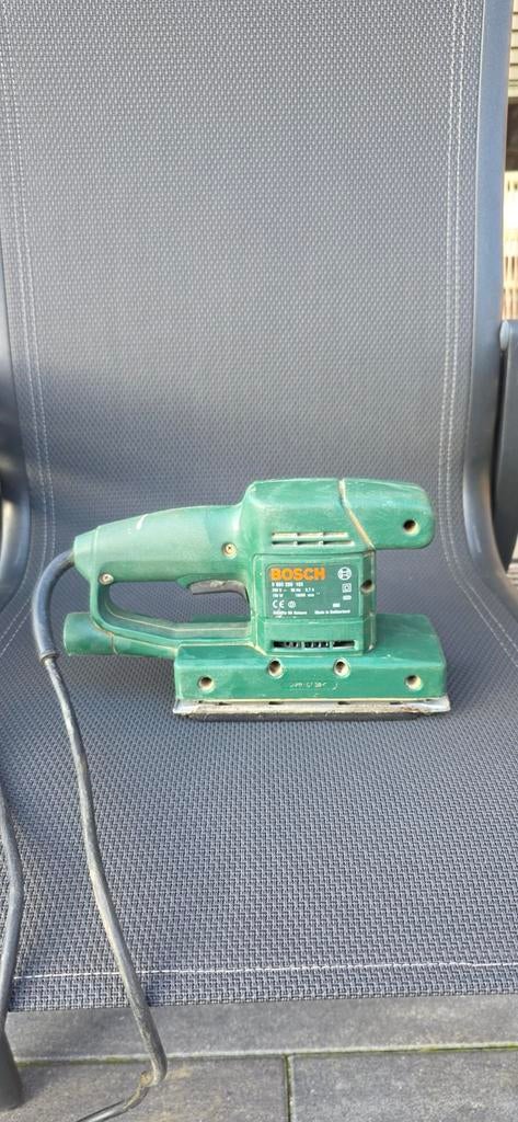 Bosch PSS 23 Vlakschuurmachine - 150W, Ophalen of Verzenden, Gebruikt, Minder dan 600 watt, Vlakschuurmachine