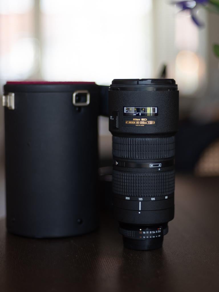 Nikon ED AF 80-200mm 1:2.8, Ophalen of Verzenden, Gebruikt, Telelens, Zoom