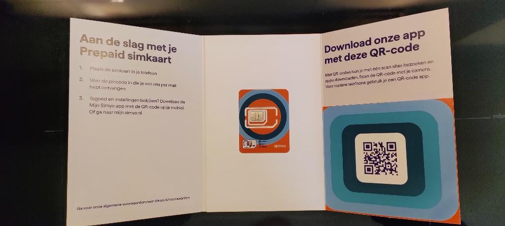 Simyo prepaidkaart met 35 euro tegoed (nieuw), Ophalen of Verzenden, Nieuw, Overige providers, Prepaidkaart