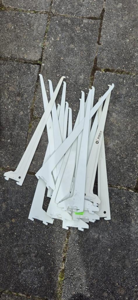 Plankdragers (18 stuks)  verschillende maten, Ophalen