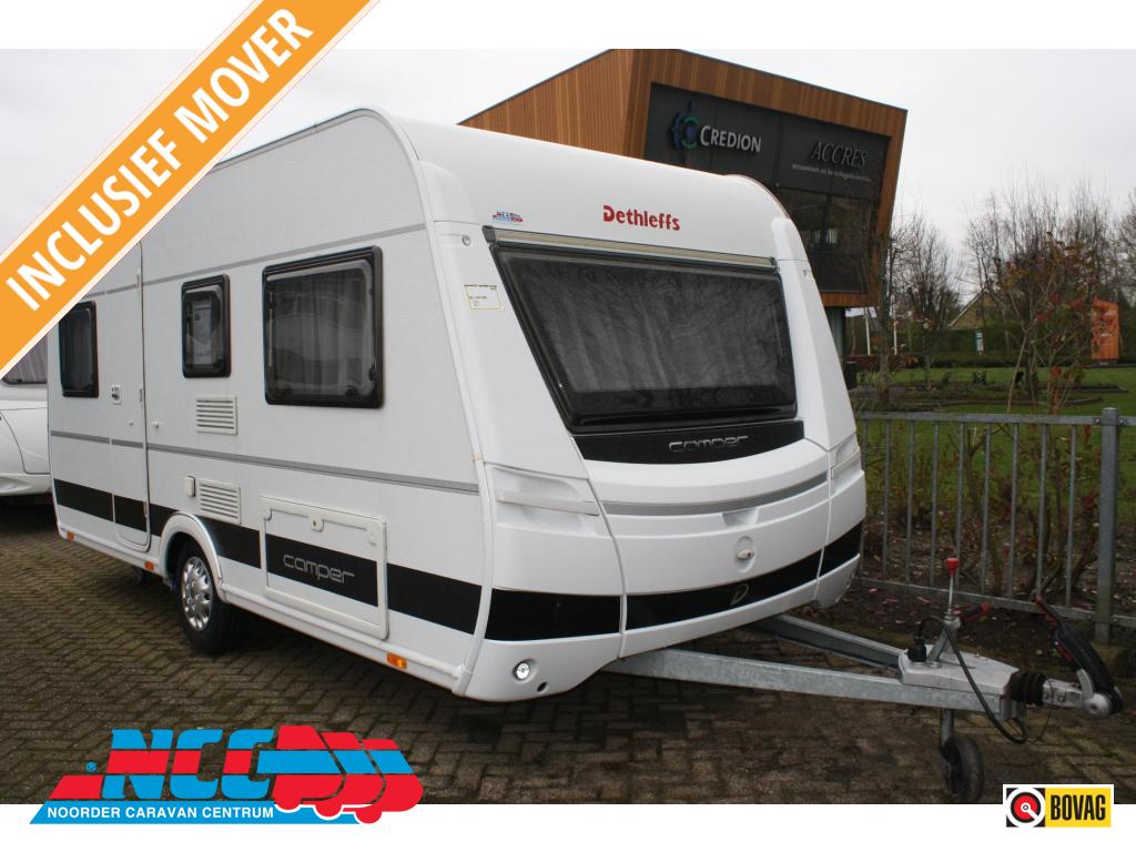 Dethleffs Camper 460 QR, Caravans en Kamperen, Rondzit, Schokbreker, Tot en met 4, 1000 - 1250 kg