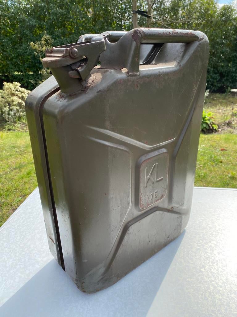 Leger jerrycan 20 liter, Ophalen of Verzenden, Landmacht, Nederland, Overige typen