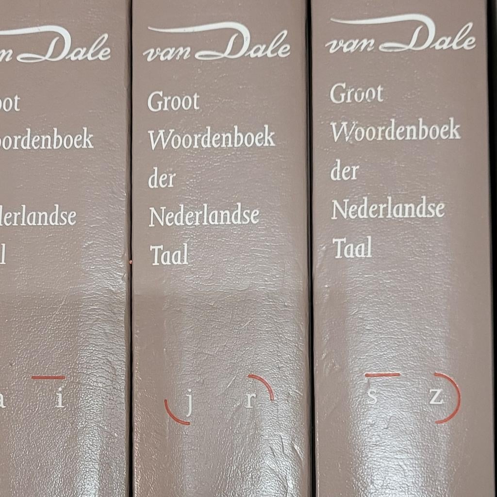 Van Dale Groot Woordenboek 1992, 3 delen, Ophalen of Verzenden