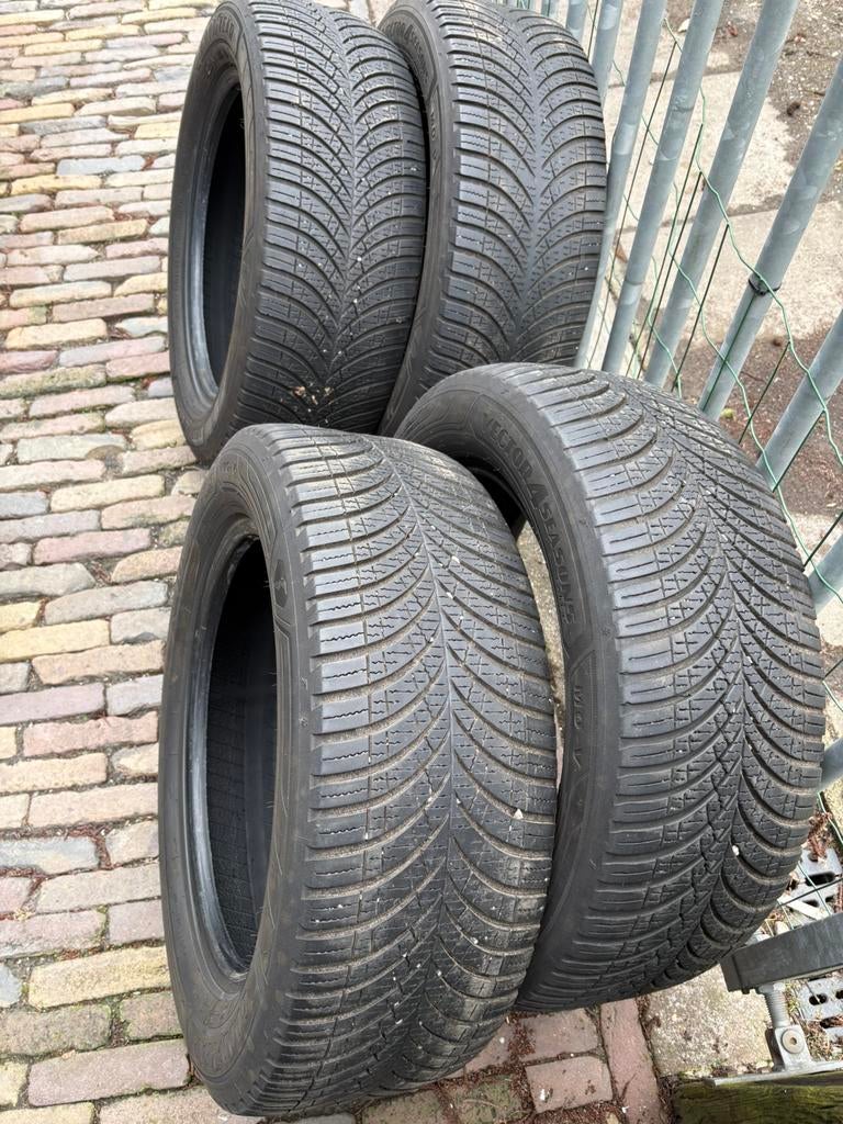 225 - 55 - 17 C Goodyear All season, Ophalen, 17 inch, All Season, Band(en)