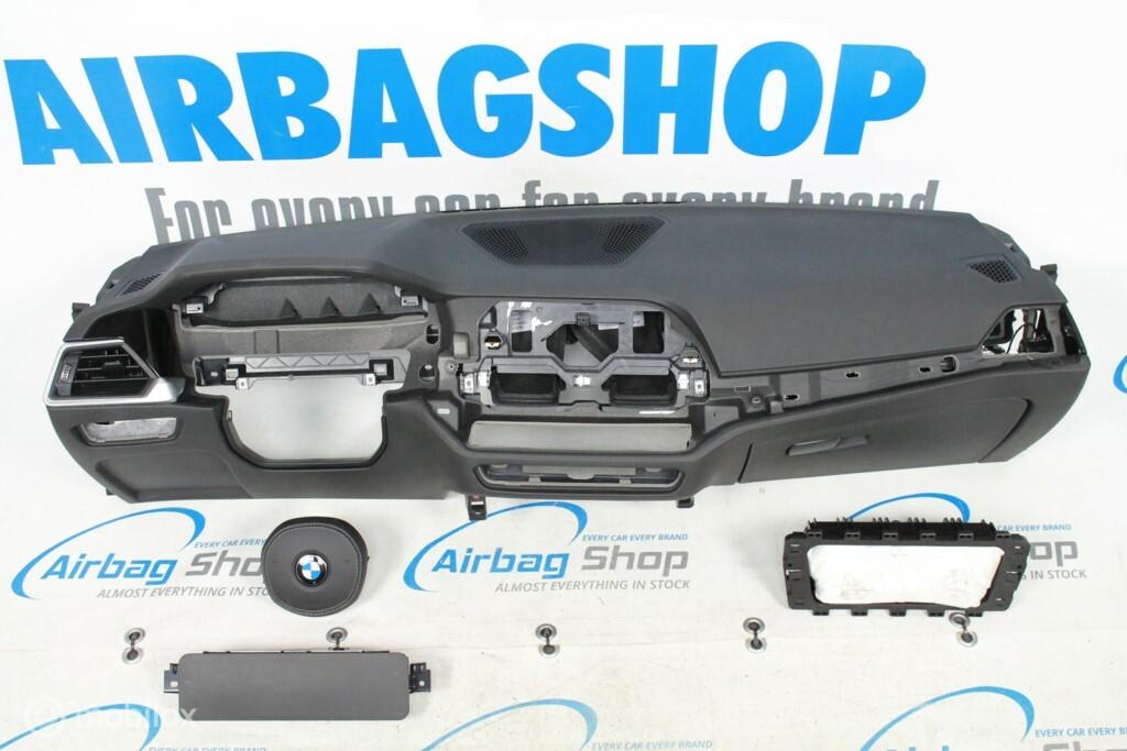 Airbag set dashboard zwart speaker BMW 3 serie G20 2019-...., Auto-onderdelen, Dashboard en Schakelaars, Gebruikt, Ophalen of Verzenden