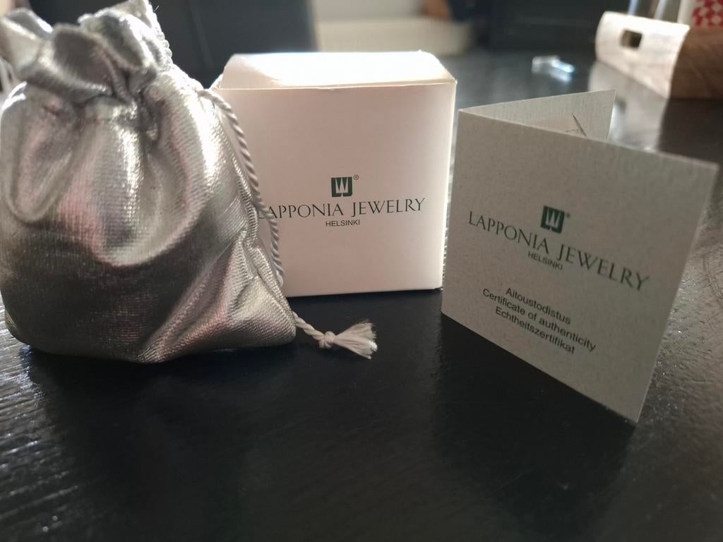 Lapponia Shuttle ring, Ophalen of Verzenden, 17 tot 18, Dame, Zilver